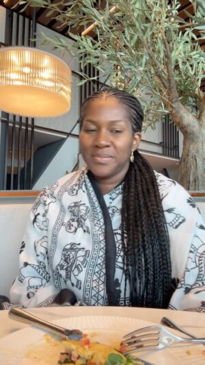 Stephanie Okereke Linus Instagram - Be so rooted in your purpose that no storm can shake you. Are you ready? Good morning ❤️
