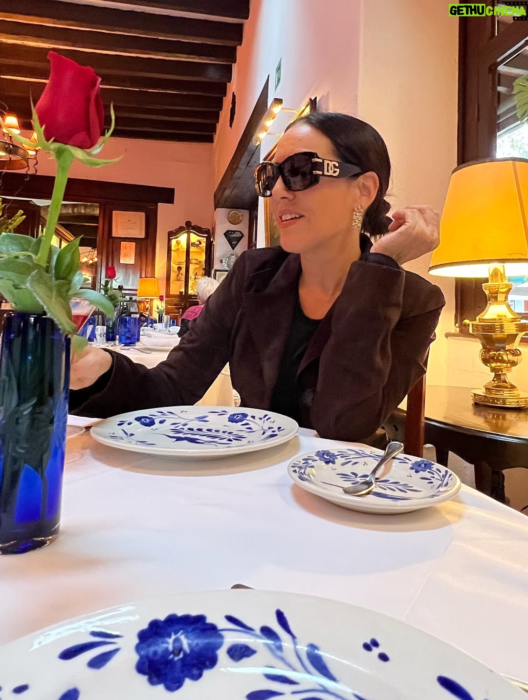 Stephanie Salas - 4.7K Likes - Es un must de verano en cdmx visitar el emblemático restaurante #sanangelinn 
“Una hacienda Colonial” que se inauguró en 1963, cuyo objetivo fué preservar la gastronomía Mexicana🇲🇽 
Adoro este emblematico spot… principalmente por que conserva el recuerdo familiar de mi abuela doña #silviapinal ⭐️ con quien vivimos los mejores momentos disfrutando de las delicias de su Mexico querido✨
Hoy en día pensando en ella✨ me gusta sentarme a la mesa y descorchar un buen vino blanco… empezar con una excelente ensalada Hacienda 🥗 y como plato fuerte, Robalo al vino con alcachofas.
@salas_chef 
#stephaniesalasphoto📷 
#stephaniesalas 
#mesonlouislatour
#mexico 
#sanangel 
#vinoblanco 
#buenamesa 
#gourmet