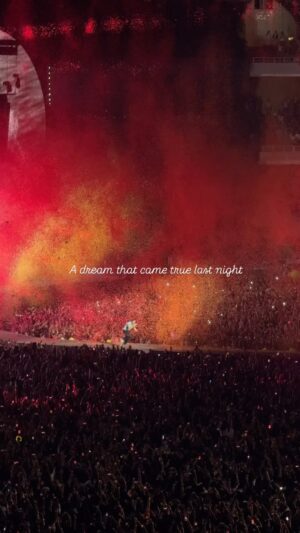 Suman Kothari Instagram - Are you attending coldplay Mumbai / Ahmedabad ??? 
If yes then definitely keep these things in mind :
1) There is no network but there are many Top up counters at the venue so dont recharge your band with a lot of money in advance & carry enough cash (Food & beverage counters closes at 9.30, 10 so finish your band money before that) 
2) If you’re gate numbers are 1-4 & you’re travelling by car ( which is a bad option anyways, then get down at Dy Patil stadium entrace) & if your gate number is 5-8 then map to Bikanervala kyuki bhai 1 se 8 ka walk is more than a km😂.
3) Reach a lil prior because glasses & led wrist bands get over really quick , you might miss it if you reach after 6.00pm.
4) If you got yourself tickets through any brand Pr then please get your seat numbers in advance
 😂 varna 4 log ek hi seat pe baithe honge 🤣🤣… 
.
.
.
#coldplay#mumbai#thingstokeepinmind