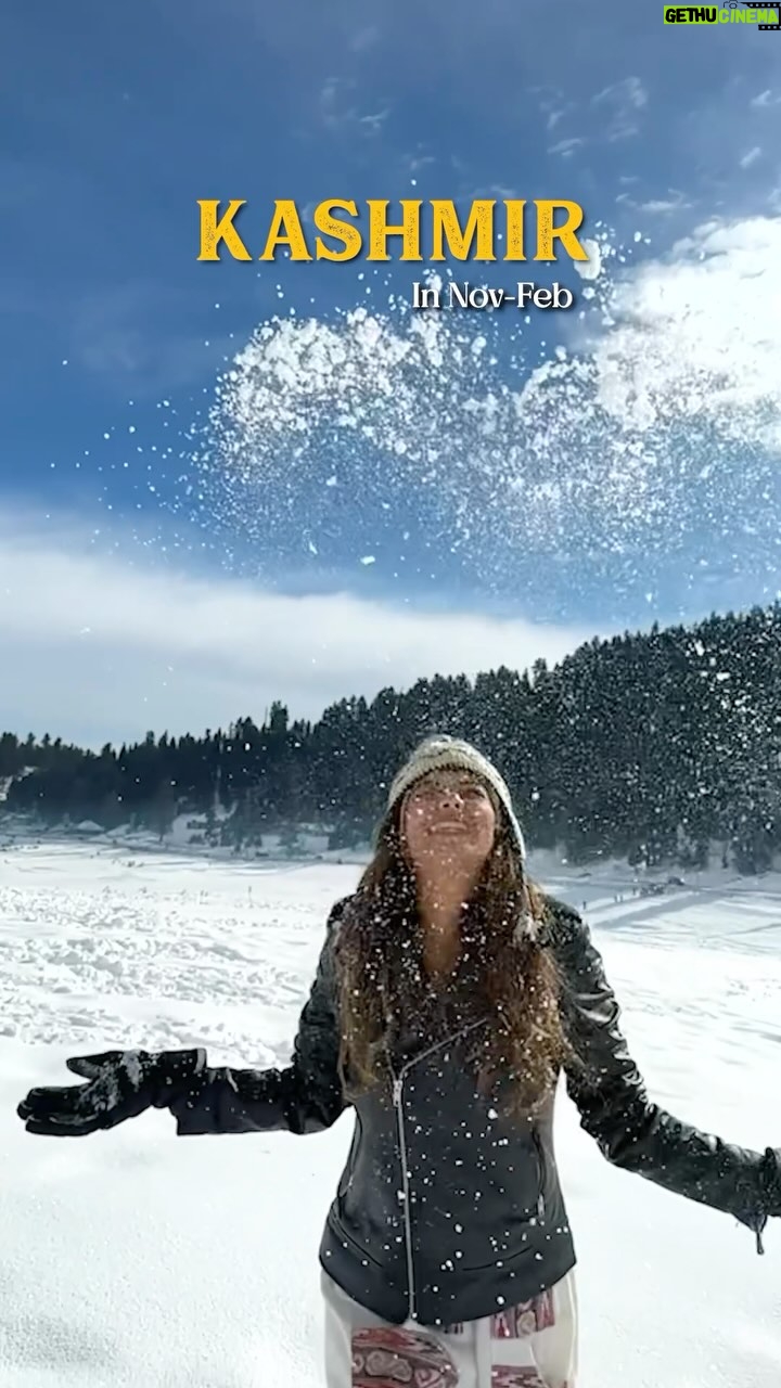 Suman Kothari - 17.4K Likes - Yrrrrrrrr ek ghar toh chhaiye muje Kashmir mai😭😭
Aaplog batao are you planning a trip to Kashmir this winter ??