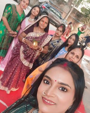 Suman Shah Instagram - Jai chhathi Maiya 🚩🙏🚩🥀