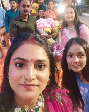 Suman Shah Instagram - Jai chhathi Maiya 🚩🙏🚩🥀