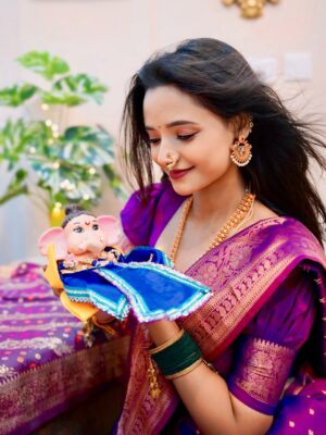 Sumedha Bhattacharyya Instagram - Ganapati Bappa Morya 🌺🧿