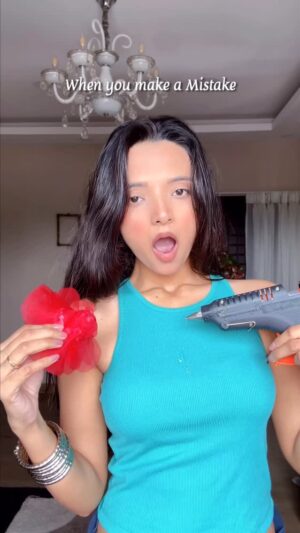 Sumedha Bhattacharyya Instagram - OMG I ruin my Top😭🤯
10/07/2025
@thesumedha7
#creative #glue #creativity #areeladay #reel #top #creativeideas #diy #bestoutofwaste #reclycle #creativereels #lifehacks