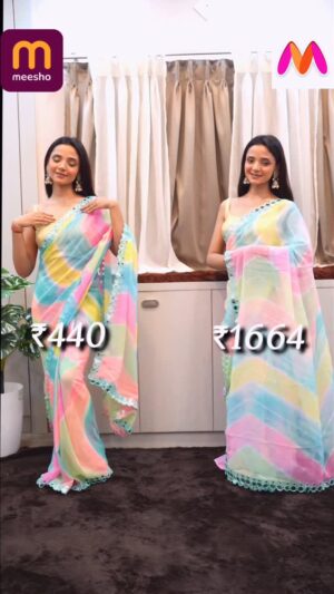 Sumedha Bhattacharyya Instagram - Same Saree, Different price!!🤯
Meesho vs Myntra
#meesho #myntra #meeshovsmyntra