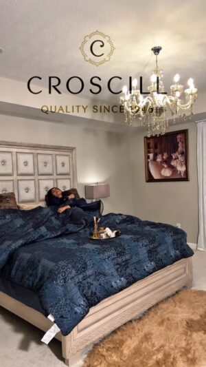 Sunaina Bhagi Instagram - Ever dreamed of a bedroom that whispers ’timeless elegance’? Say hello to the Croscill Galleria Comforter Set—the ultimate statement in style and serenity. 💫
Obsessed with this new Galleria set from @croscill
Crafted in sumptuous chenille jacquard patchwork and trimmed with delicate rope cording, every inch exudes opulence. The hidden-zipper shams, glossy antique-satin bed skirt, and Oeko-Tex certification mean this isn’t just beautiful—it’s art you can sleep on. Slip into lavish comfort and elevate your sanctuary. Because luxury isn’t just a look—it’s a feeling. #DreamBedroom #LuxuryHome #croscillclassics
#luxury #homedecor #lifestyle #luxurybedding #interiordesign #usa