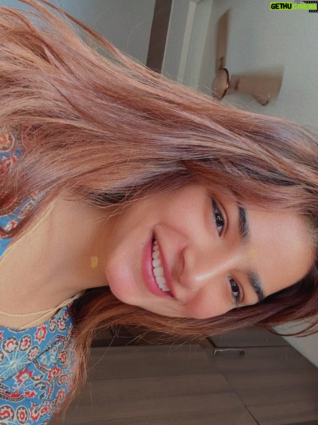 Surbhi Sikri - 10.5K Likes - it rained in my head for months but look at the these flowers now. 🥰🦚