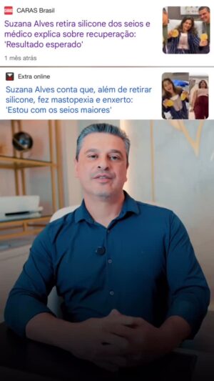 Suzana Alves Instagram - 🌟 SUZANA ALVES CONTA SUA JORNADA DE EXPLANTE 🌟

💬 Hoje compartilho o depoimento da Suzana Alves, que realizou seu explante conosco e vai contar os motivos que a levaram a tomar essa decisão.

✨ No vídeo, ela explica por que optou por remover suas próteses de silicone e como está se sentindo após o procedimento.

🎯 Um relato autêntico de alguém que passou pela experiência e pode compartilhar sua perspectiva real sobre o explante.

💫 Depoimentos como o da Suzana ajudam outras mulheres a entenderem melhor esse processo e as motivações por trás dessa escolha.

​​​​​​​​​​​​​​​​Dr Gilberto Pereira
Cirurgião Plástico
CRM SP 119361 / RQE 61299
