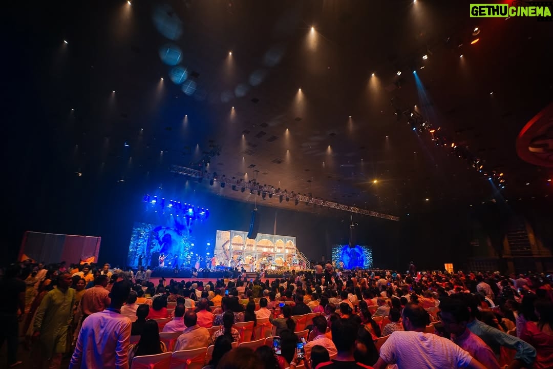 Swasti Mehul Jain - 62.1K Likes - When  Delhi turned into VRINDAVAN 🦚 Thousands gathered to sing with me, celebrate together Shri Krishn Janmashtami, organized by the upcoming tallest temple of world, Vrindavan Chandrodaya Mandir @vcmvrindavan . 

An experience of a lifetime, every song was a journey, expressing different Krishn leela ❤️ 
Redefining the soundscape of devotionals, my team worked so so hard to curate this duvine experience.
Grateful for all the love and blessings from you all & the VCM family, @chanchalapathidasa prabhuji 😇 

Show Director & supervisor @asm.talents @swastimehul.live 
With my team Akshay, Kamal, Krishna, Aryan, Archit, Anmol, Shreya, Ketki, Monty, 
Lights & Visuals : Dharmendra, Suhel, Varun (Orion Solutions) 

Stylist :  @shailjaanand 
Custom outfit by @lush_by_riaakhurana
Jewellery by @aadamyastore
#styledbyshailjaanand 
Assisted by @stylingbypreeti @nausheena_naaz
HMU by Meenakshi & team

📸 @thewhitecollarfilms 

#krishnajanmashtami #janmashtami #iskcon #vrindavanchandrodayamandir #Vrindavan #liveconcert #swastimehul #swastimehullive