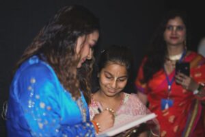 Swasti Mehul Jain Instagram - When Delhi turned into VRINDAVAN 🦚 Thousands gathered to sing with me, celebrate together Shri Krishn Janmashtami, organized by the upcoming tallest temple of world, Vrindavan Chandrodaya Mandir @vcmvrindavan .
An experience of a lifetime, every song was a journey, expressing different Krishn leela ❤️
Redefining the soundscape of devotionals, my team worked so so hard to curate this duvine experience.
Grateful for all the love and blessings from you all & the VCM family, @chanchalapathidasa prabhuji 😇
Show Director & supervisor @asm.talents @swastimehul.live
With my team Akshay, Kamal, Krishna, Aryan, Archit, Anmol, Shreya, Ketki, Monty,
Lights & Visuals : Dharmendra, Suhel, Varun (Orion Solutions)
Stylist : @shailjaanand
Custom outfit by @lush_by_riaakhurana
Jewellery by @aadamyastore
#styledbyshailjaanand
Assisted by @stylingbypreeti @nausheena_naaz
HMU by Meenakshi & team
📸 @thewhitecollarfilms
#krishnajanmashtami #janmashtami #iskcon #vrindavanchandrodayamandir #Vrindavan #liveconcert #swastimehul #swastimehullive