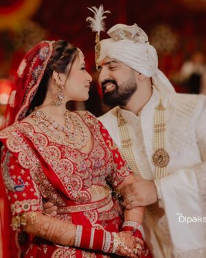 Swati Monga Instagram - Humari Permanent Booking Hogyi ❤️ @iamrajatsharma @swatimonga_
Photo Courtesy- @dipakstudiophotography
Rajat's Outfit- @vastrbyharpreet
Swati's Outfit- @sudhirbhaisareewala @hanutpaulofficial
Swati's Makeup- @makeoverbypreetigera
Swati's Jewellery- @jewel_street_
#rajatkiswati #marriage #shaadi #rajatswati #relationshipgoals #truelove #love #couplegoals #hearttouching #weddingpost #trending #foryou #viral
( wedding Post , relationshipgoals , shaadi , couplegoals , lehenga , sherwani )