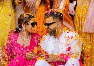 Swati Monga Instagram - Kesariya Tera Ishq Hai Piya❤️🤤 Haldi Fun Begins✨ 1 Day To Go 💍 Watch Full Vlog On Youtube - RAJATSWATIVLOGS
Location- @tivolilotuscourt
Picture Credits- @dipakstudiophotography
Decor- @chatarpatarevents
Swati's Outfit- @rc_ritikacreations
Rajat's Outfit- @rockyfashiondesigner.co
.
.
.
.
.
#swatimonga #rajatswati #rajatswativlogs #couplegoals #relatable #couple #couplecontent #coupleinfluencer #viralcouple #viral #viralreels #trendingreels #happycouple #explore #explorepage #wedding #wedding2024 #husbandandwife #haldi #haldiceremony #haldifunction
(Love,couple, happy content, couple goals, viral reels, trending reels, couple influencers, viral, viral couple, explore, wedding, wedding2024)