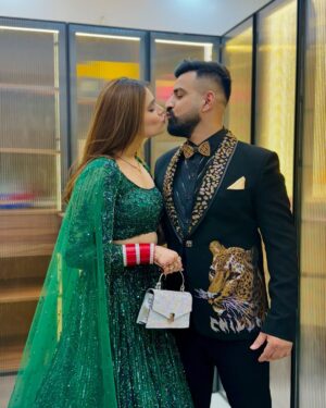 Swati Monga Instagram - MY FOREVER VALENTINE 🤍✨ Half A Decade To US🧿 14-02-2020♾️ It's A Win When You Get To Marry The Person You've Always Dreamed For🥺 I Love You Ladduu🥹 Can't Thank Enough God For You😇
.
.
.
.
.
#swatimonga #rajatswati #rajatswativlogs #couplegoals #relatable #couple #couplecontent #coupleinfluencer #viralcouple #viral #viralreels #trendingreels #happycouple #explore #explorepage #husbandandwife #newlymarried
(Love,couple, happy content, couple goals, viral reels, trending reels, couple influencers, viral, viral couple, explore)