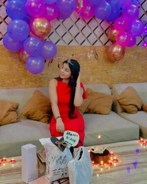 Tamanna Bhati Instagram - B’day dump🎈