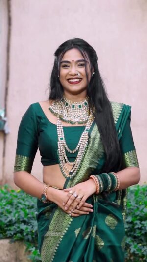 Tamkeen Khan Instagram - Ganesha vibes🫶🏻💚🖤
Vc- @chillyflackes
#tamkeenkhan #tamkeenpeople #ganesh #ganeshchaturthi2025 #ganpatibappamorya