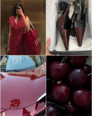 Tangia Zaman Methila Instagram - Shades of burgundy 🫴🏻