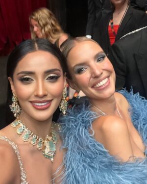 Tangia Zaman Methila Instagram - “Throwing it back to my first red carpet at @festivaldecannes 2023 for The Idol — a night I’ll never forget. Honored to represent my roots on an international stage, wearing the timeless beauty of Bangladeshi Jamdani fabric and our traditional jewelry. My culture, my pride, my beginning 🙏 Bangladesh 🇧🇩 🫡 #cannes
Very special thanks @sarahkarim apu and @jarwahouse 🫶🏻🫶🏻🫶🏻💕