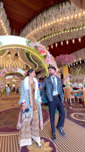 Taniya Kaur Instagram - SajanTaniya Di Jodi 🤭Dona Vicho Kon Jayada Shona lagda Tahnu🤪🧿❤️😜🐥 #buggdi🐥