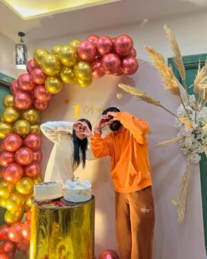 Taniya Kaur Instagram - ਖ਼ੁਸ਼ੀਆਂ😀🧿❤️😘ਕਿਉਂ ਜੀਵਾਂ ਬਿਨ ਤੇਰੇ ਜੀਣ ਦੀ ਵਜਾਹ ਕੋਈ ਨਾਂ, ਬਿਨ ਤੇਰੇ ਇਹ ਸਾਹਾਂ ਦਾ ਪਲ ਦਾ ਵਸਾਹ ਕੋਈ ਨਾਂ 🥰💘 #buggdi🐥
