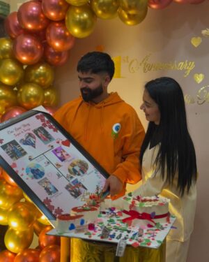 Taniya Kaur Instagram - ਖ਼ੁਸ਼ੀਆਂ😀🧿❤️😘ਕਿਉਂ ਜੀਵਾਂ ਬਿਨ ਤੇਰੇ ਜੀਣ ਦੀ ਵਜਾਹ ਕੋਈ ਨਾਂ, ਬਿਨ ਤੇਰੇ ਇਹ ਸਾਹਾਂ ਦਾ ਪਲ ਦਾ ਵਸਾਹ ਕੋਈ ਨਾਂ 🥰💘 #buggdi🐥