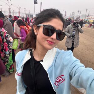 Tannu Bhardwaj Instagram - Har Har Gange ❤️🙏
#prayagraj #harhargange
#mahakumbh2025