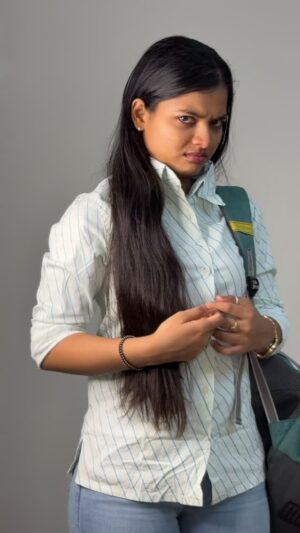 Tanushka Sharma Instagram - #reelitfeelit #explore #expression #comedy #acting #viral #amazing #funny #girl #tanusshkasharma