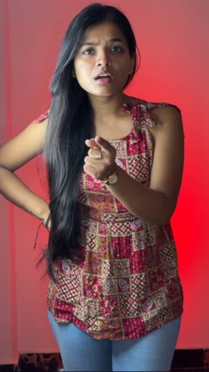 Tanushka Sharma Instagram - Mera sapna hai ek heroine banne ka😉
#reelitfeelit #explore #expression #acting #heroine #viral #girl #attitude #cute #tanusshkasharma