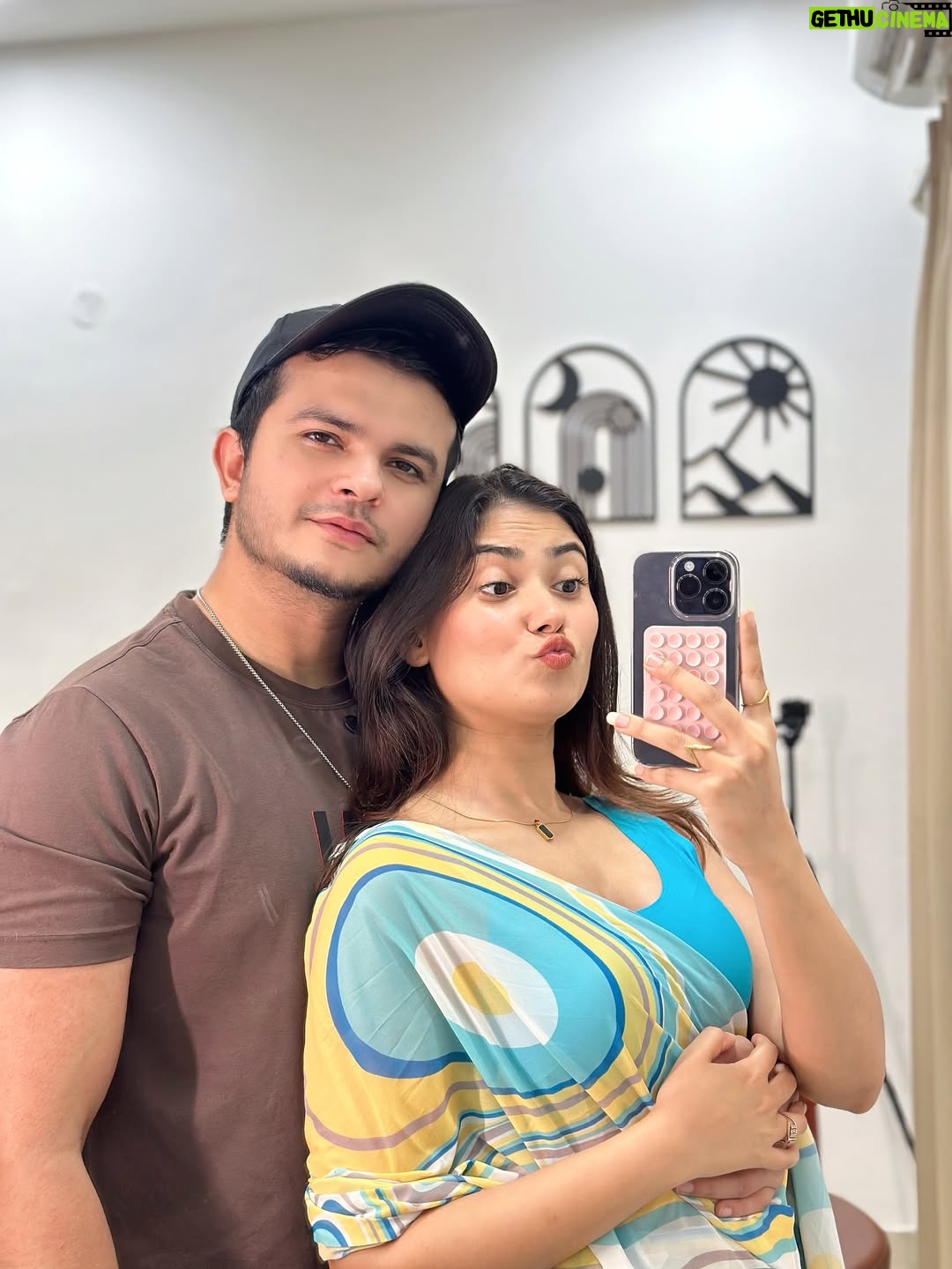 Tanya Rathi - 119.4K Likes - I love you even more when you wear Saree 😍♥️