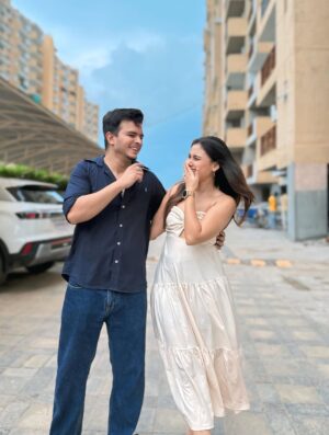 Tanya Rathi Instagram - Just us falling in love with each other every single day❤️🧿 #tanshi