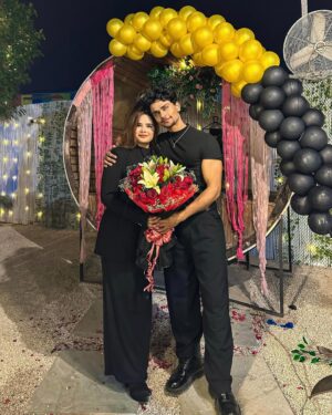 Tanya Sana Instagram - Happy Birthday to my amazing🤪 sister @tanyasana786 ♥️May your day be as special and beautiful as you are. Here’s to a year ahead filled with love, laughter, and incredible moments. Cheers to you!✨🚀
.
📍- @solastagurugram
.
.
#teamlucky #luckydancer #btwitslucky #birthday #sister #tanyafam