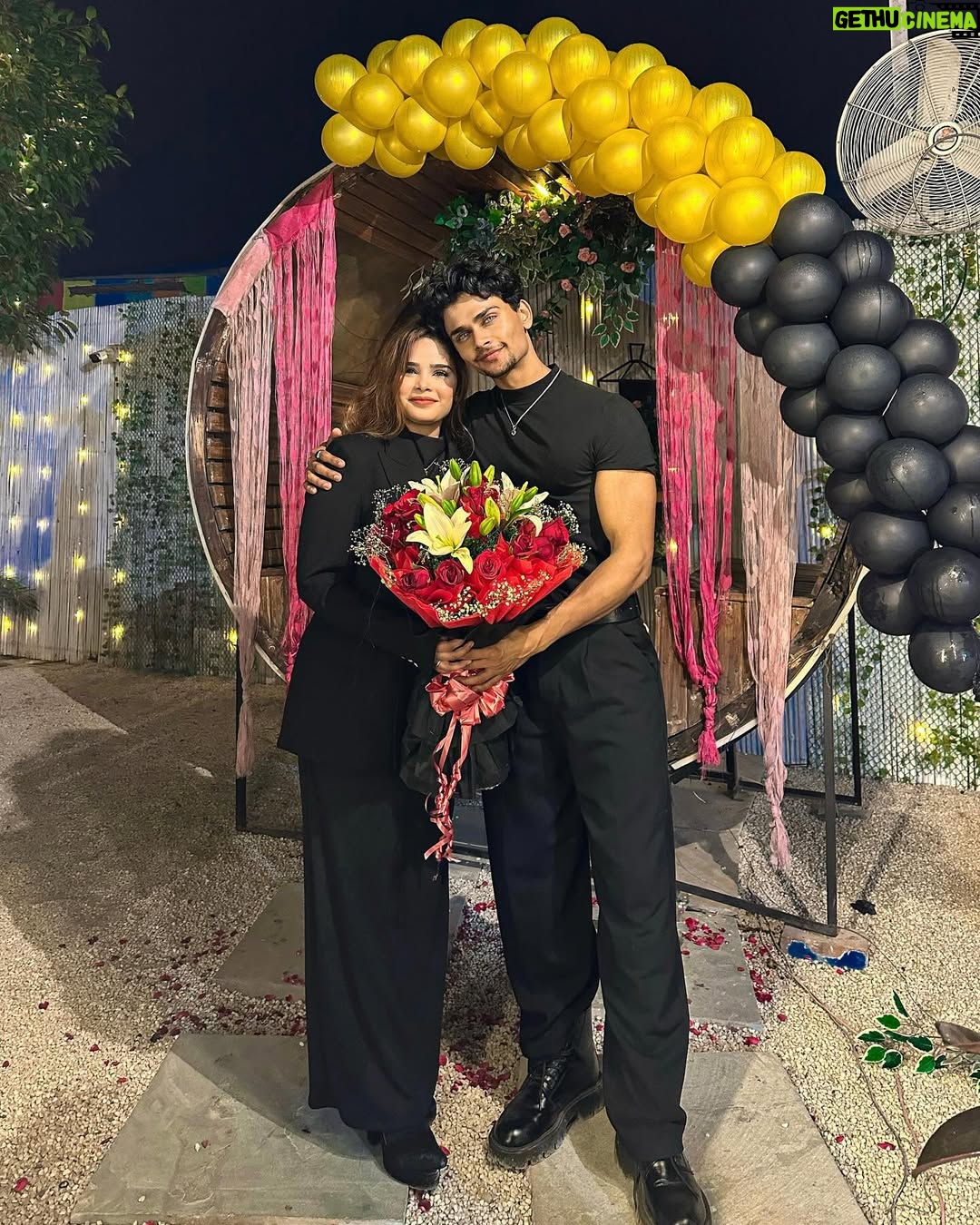Tanya Sana - 137.7K Likes - Happy Birthday to my amazing🤪 sister @tanyasana786 ♥️May your day be as special and beautiful as you are. Here’s to a year ahead filled with love, laughter, and incredible moments. Cheers to you!✨🚀
.
📍- @solastagurugram 
.
.
#teamlucky #luckydancer #btwitslucky #birthday #sister #tanyafam