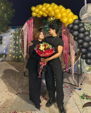 Tanya Sana Instagram - Happy Birthday to my amazing🤪 sister @tanyasana786 ♥️May your day be as special and beautiful as you are. Here’s to a year ahead filled with love, laughter, and incredible moments. Cheers to you!✨🚀
.
📍- @solastagurugram
.
.
#teamlucky #luckydancer #btwitslucky #birthday #sister #tanyafam