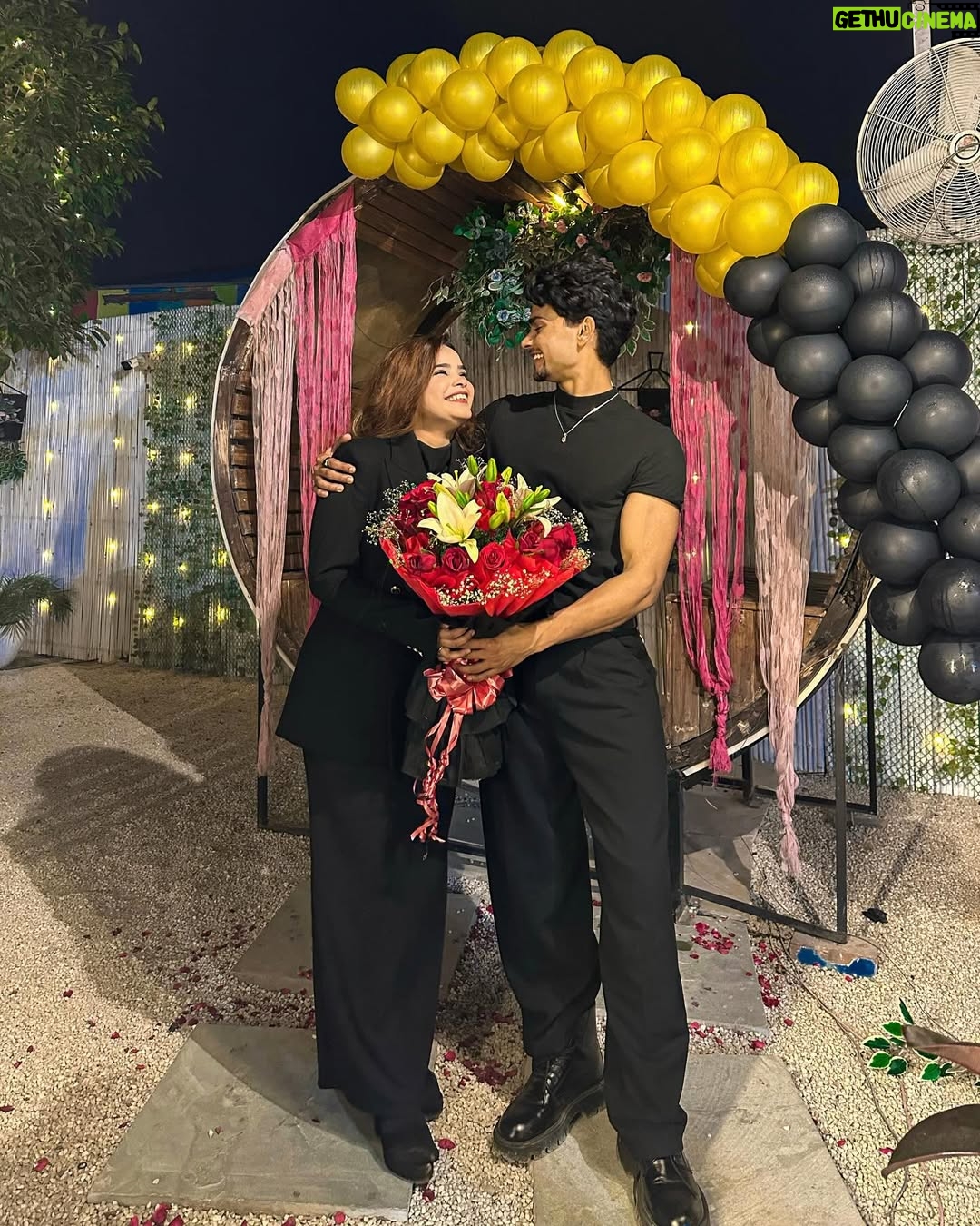 Tanya Sana - 137.7K Likes - Happy Birthday to my amazing🤪 sister @tanyasana786 ♥️May your day be as special and beautiful as you are. Here’s to a year ahead filled with love, laughter, and incredible moments. Cheers to you!✨🚀
.
📍- @solastagurugram 
.
.
#teamlucky #luckydancer #btwitslucky #birthday #sister #tanyafam