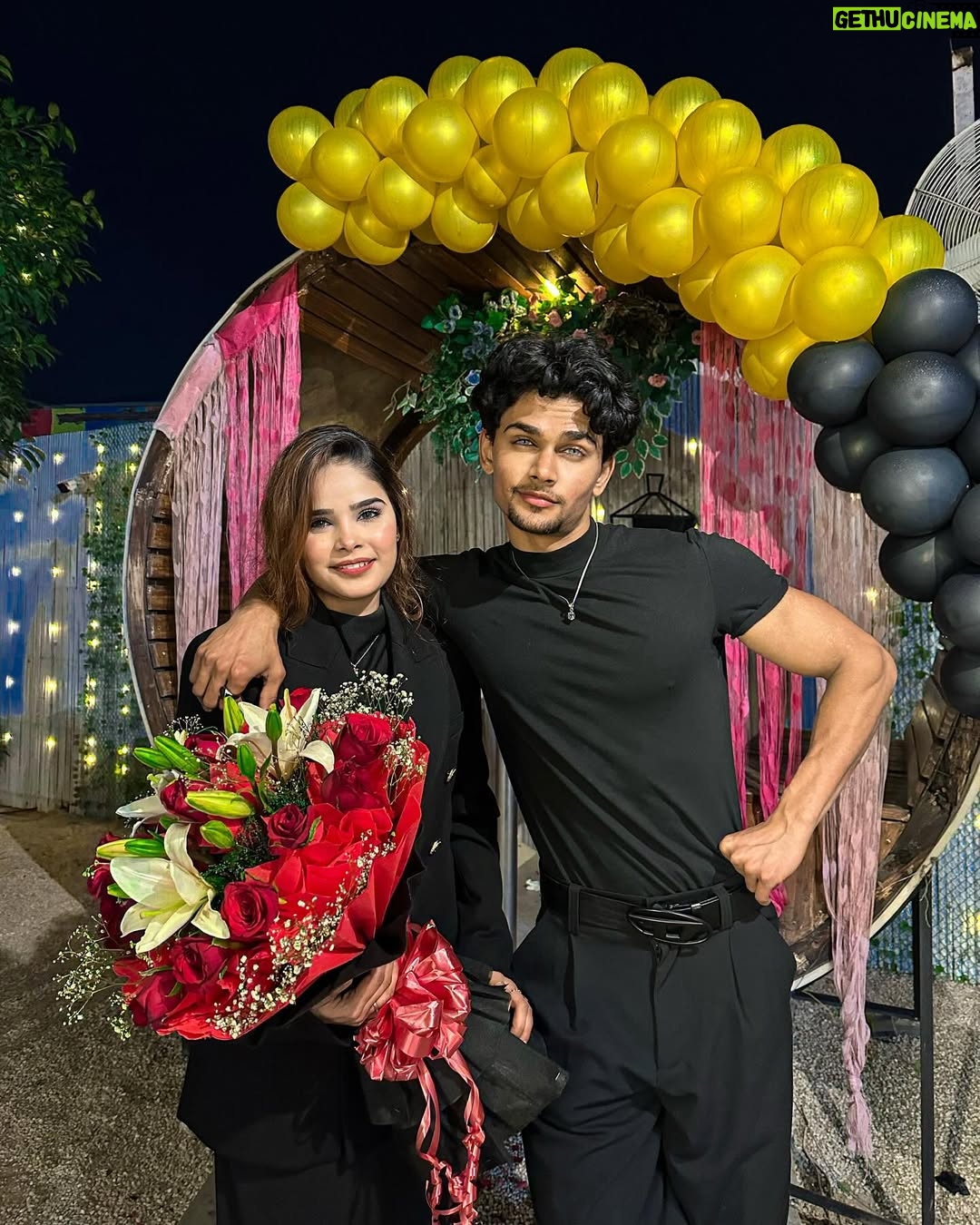 Tanya Sana - 137.7K Likes - Happy Birthday to my amazing🤪 sister @tanyasana786 ♥️May your day be as special and beautiful as you are. Here’s to a year ahead filled with love, laughter, and incredible moments. Cheers to you!✨🚀
.
📍- @solastagurugram 
.
.
#teamlucky #luckydancer #btwitslucky #birthday #sister #tanyafam