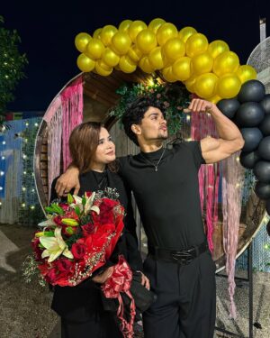 Tanya Sana Instagram - Happy Birthday to my amazing🤪 sister @tanyasana786 ♥️May your day be as special and beautiful as you are. Here’s to a year ahead filled with love, laughter, and incredible moments. Cheers to you!✨🚀
.
📍- @solastagurugram
.
.
#teamlucky #luckydancer #btwitslucky #birthday #sister #tanyafam