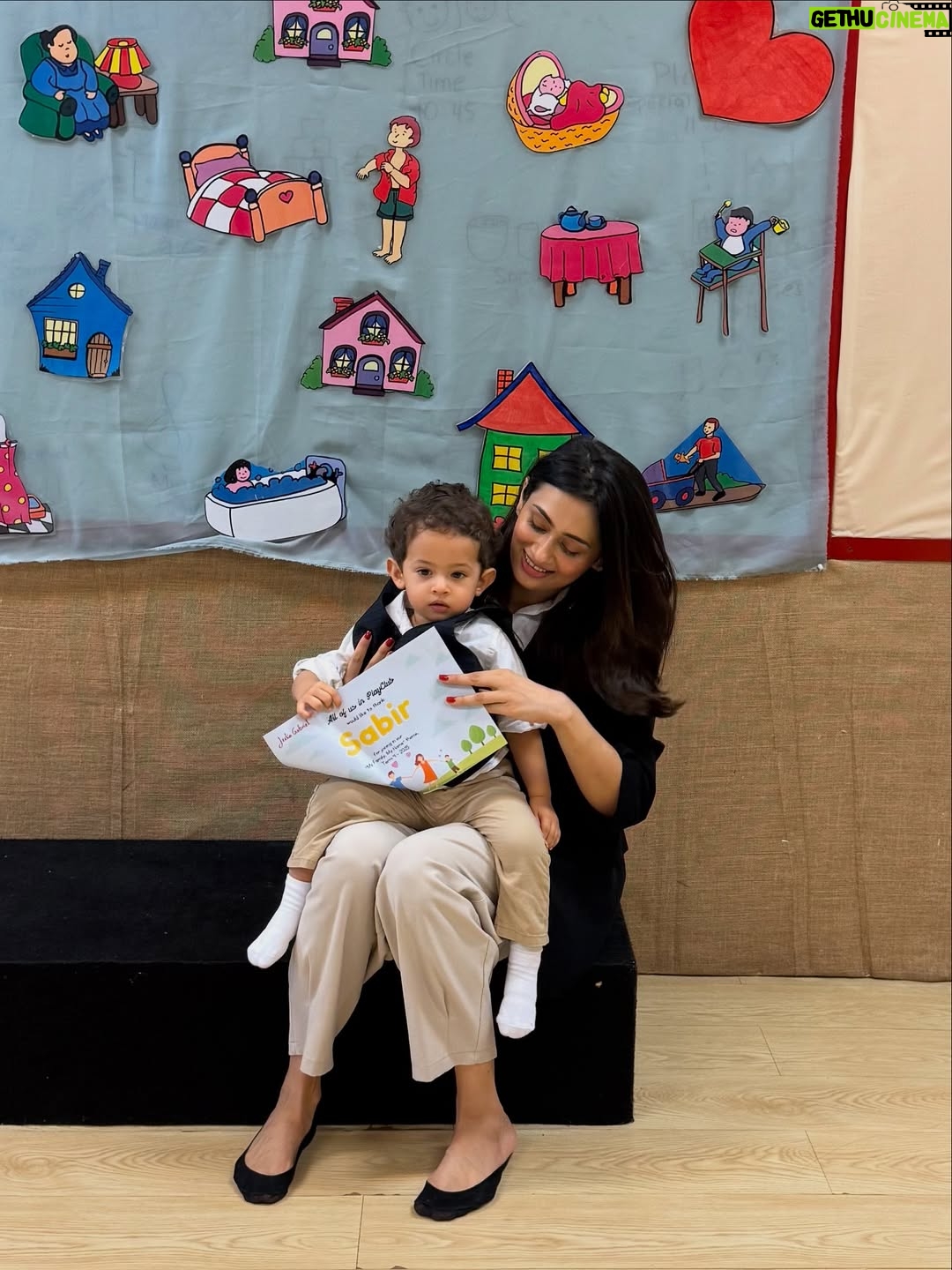Tarini Peshawaria - 28.4K Likes - My baby who was born, what feels like yesterday — just had his end-of-year school celebration, and of course we had to twin our outfits! 🧿❤️