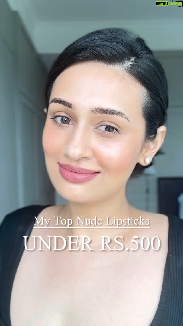 Tarini Peshawaria - 25.3K Likes - How to say you’re obsessed with @rishabsmusic without saying that you are! ✨

All lipsticks are linked in my bio ❤️ save this for later?

Edit - The Staze 9to9 Pout On shade is called Downtown Blush.