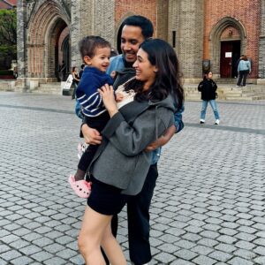 Tarini Peshawaria Instagram - To my husband, forever boyfriend, Sabby’s dad and my best friend, happy birthday.
Replying to your Facebook message fifteen years ago is by far the best decision I’ve ever made. 🧿❤️