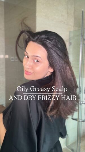 Tarini Peshawaria Instagram - Gym hair is a problem, let’s face it! Share this with your gym buddies and your friends who are tired of washing their hair every other day ✌🏼

Product featured in the video: 
• @garnierindia papaya hair hair hair mask (feel free to use any conditioning mask. I also like the Loreal Pro Absolut Repair and Love Beauty Planet Argan Oil) 
• Water based scalp serums that I like @kerastase_official anti hair fall serum and @theordinary hair density serum 
• Clarifying shampoo I use @olaplexindia clarifying shampoo and Loreal Pro AHA clarifying mask 
• Used the @dyson_india AirStrait here to dry my hair 
• For scalp exfoliation I used @theordinary glycolic acid toner (this also works well on dandruff FYI)