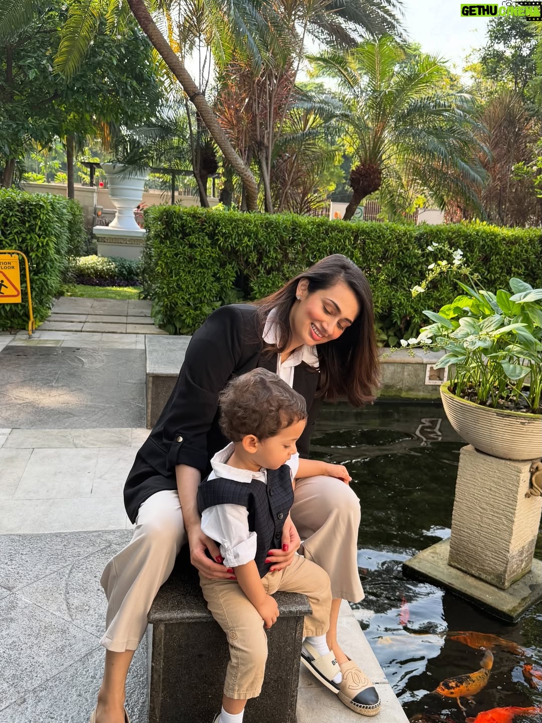 Tarini Peshawaria - 28.4K Likes - My baby who was born, what feels like yesterday — just had his end-of-year school celebration, and of course we had to twin our outfits! 🧿❤️
