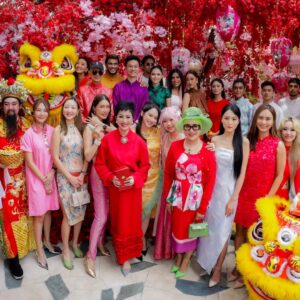 Tasha Shilla Instagram - *RAFFLESIA MANDALAY Open House with Professor Jimmy Choo*
#rafflesia #mandalay #cny