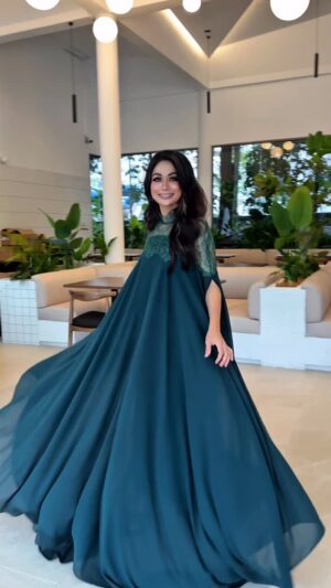 Tasha Shilla Instagram - Soft as a whisper, graceful as a dream. @tashashilla in @mayangbyanntsya , where beauty flows effortlessly. 🪽
#glamteam
@bellahudd #bellahuddsignature makeup
@by_emmielee hairstylist
Lens @ailenscollection
Hair @nylabeautyofficial