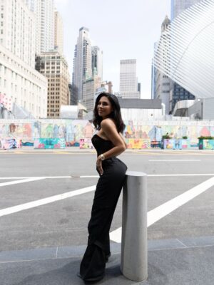 Tefi Valenzuela Instagram - NYC 🗽 times 
Jumper @samiya.boutique 📸 @jmirandavisuals