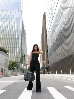 Tefi Valenzuela Instagram - NYC 🗽 times 
Jumper @samiya.boutique 📸 @jmirandavisuals