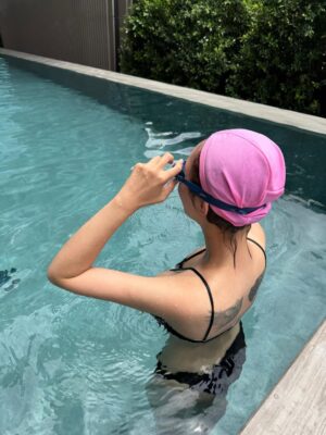 Tenka Hashimoto Instagram - 映えた後は真剣にガチ泳ぎ🏊