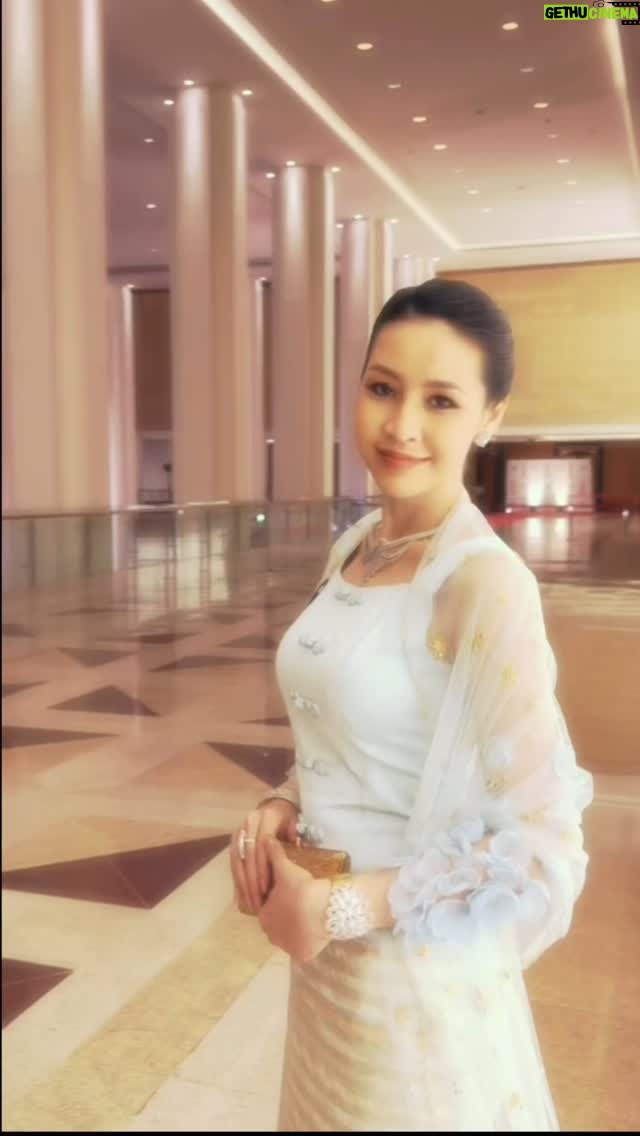 Thandar Bo - 3 Likes - 2024 myanmar academy award🩵 #thandarbo #academyfashion