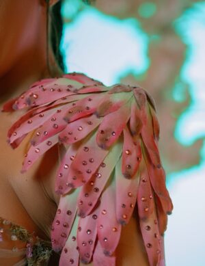 Thando Thabethe Instagram - A love letter to South Africa’s soul — where valleys cradle winding rivers, mountains rise in quiet majesty, and the sky bursts into purple and orange at sunset. Inspired by the rich textures of indigenous flora and the rhythm of the land itself, every detail reflects the beauty and grace of a country where nature speaks in color and movement.🌸🌸🌸
#marvelsofmzansi
#durbanjuly2025
#HDJ2025 #hdjmarvelsofmzansi #feelthepulse
Glam: @thepenthousebeautystudio
Photography: @aust_malema
Dress: @willetdesignscouture