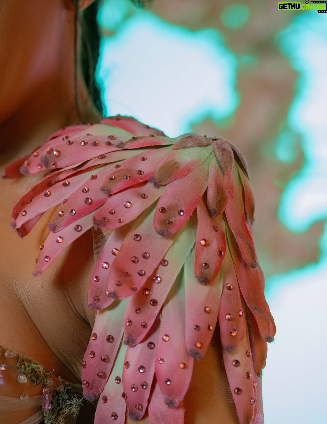 Thando Thabethe - 105.9K Likes - A love letter to South Africa’s soul — where valleys cradle winding rivers, mountains rise in quiet majesty, and the sky bursts into purple and orange at sunset. Inspired by the rich textures of indigenous flora and the rhythm of the land itself, every detail reflects the beauty and grace of a country where nature speaks in color and movement.🌸🌸🌸
#marvelsofmzansi
#durbanjuly2025 
#HDJ2025 #hdjmarvelsofmzansi #feelthepulse 

Glam: @thepenthousebeautystudio 
Photography: @aust_malema 
Dress: @willetdesignscouture