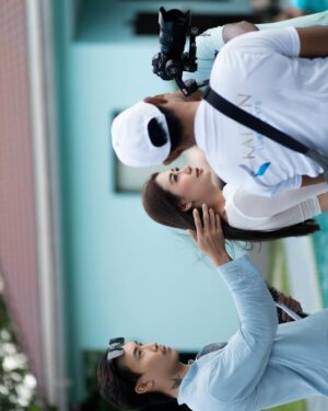 Thinzar Wint Kyaw Instagram - BTS 🤍 #snapshot #commercial #thinzarwintkyaw👸🏻