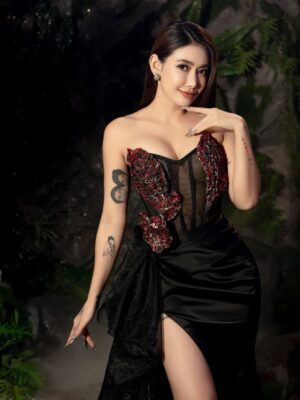 Thinzar Wint Kyaw Instagram - The best one & the hidden cave opening ceremony 🖤 #congratulations #thinzarwintkyaw👸🏻